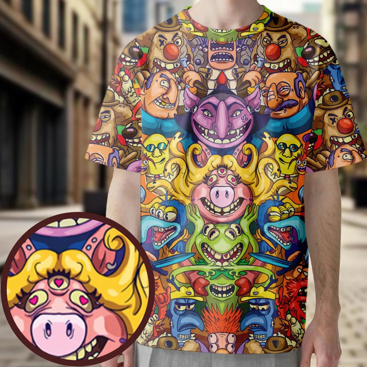 All-Over Print Unisex T-Shirt - 7PG14ZTL
