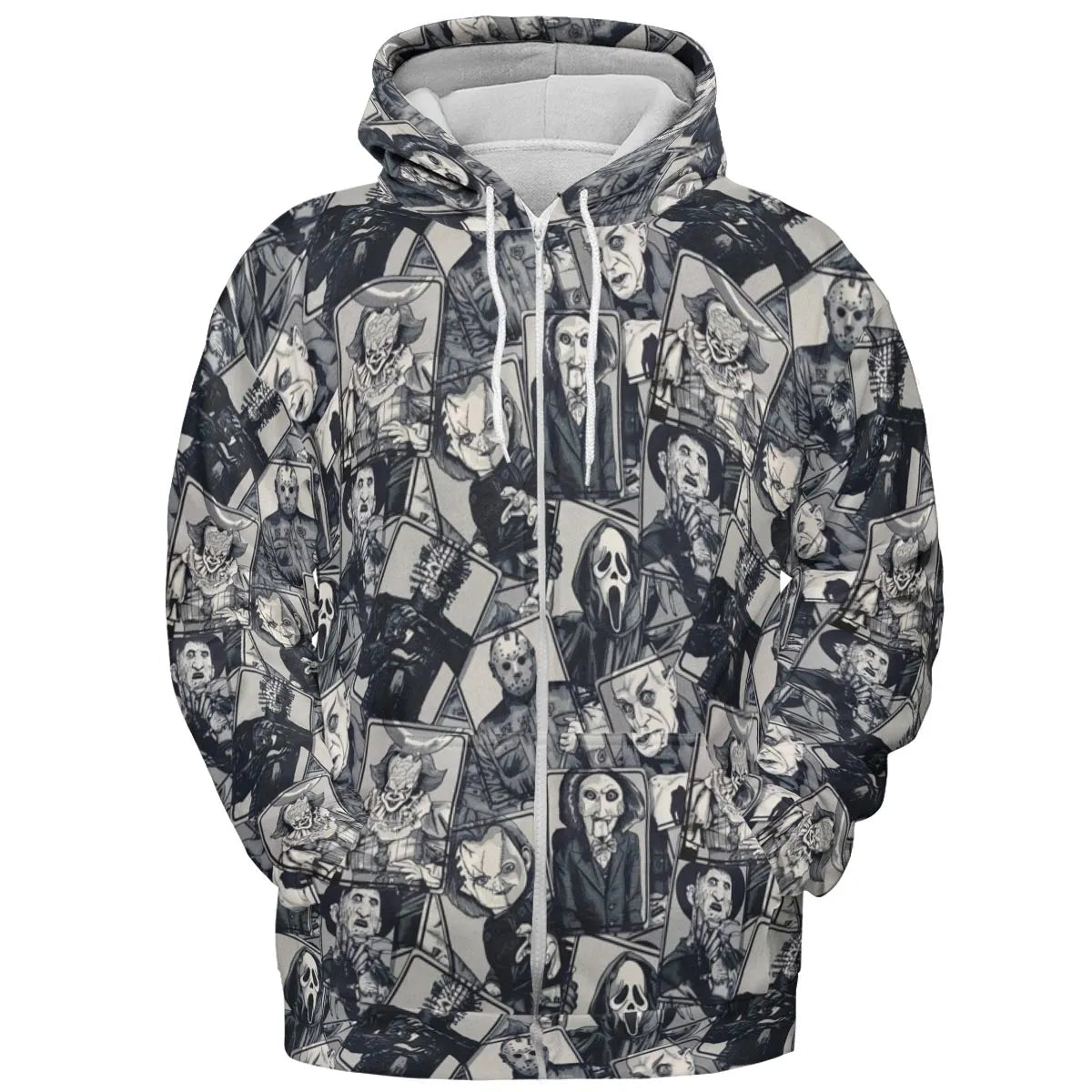 All-over Print Hoodie - MRUKQCWY