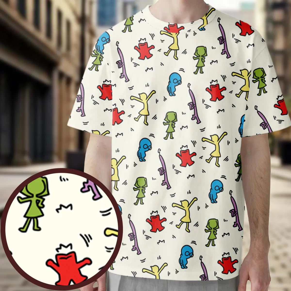 All-Over Print Unisex T-Shirt - N1KP1VEM