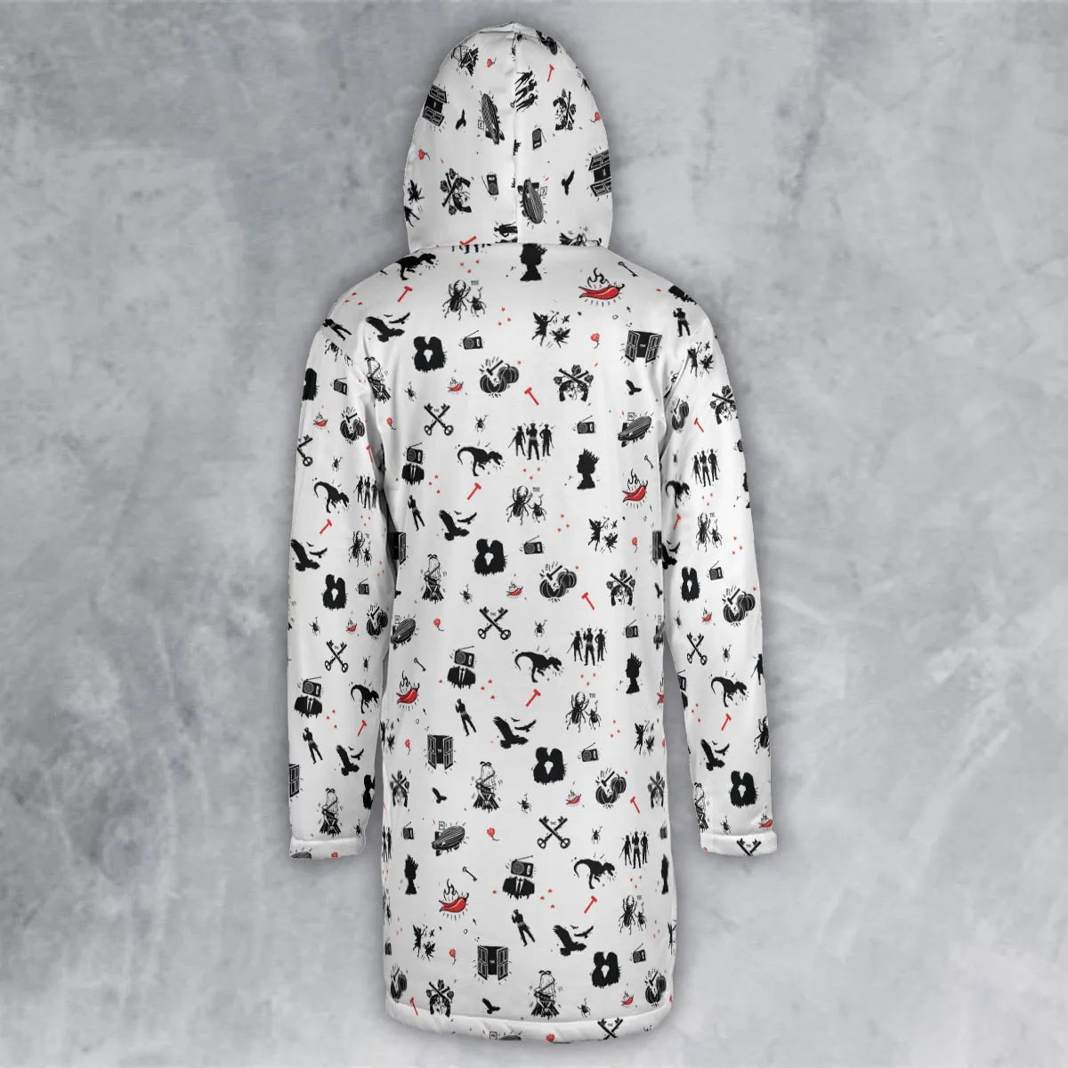 Hooded Cloak Coat - ADQHFUL3