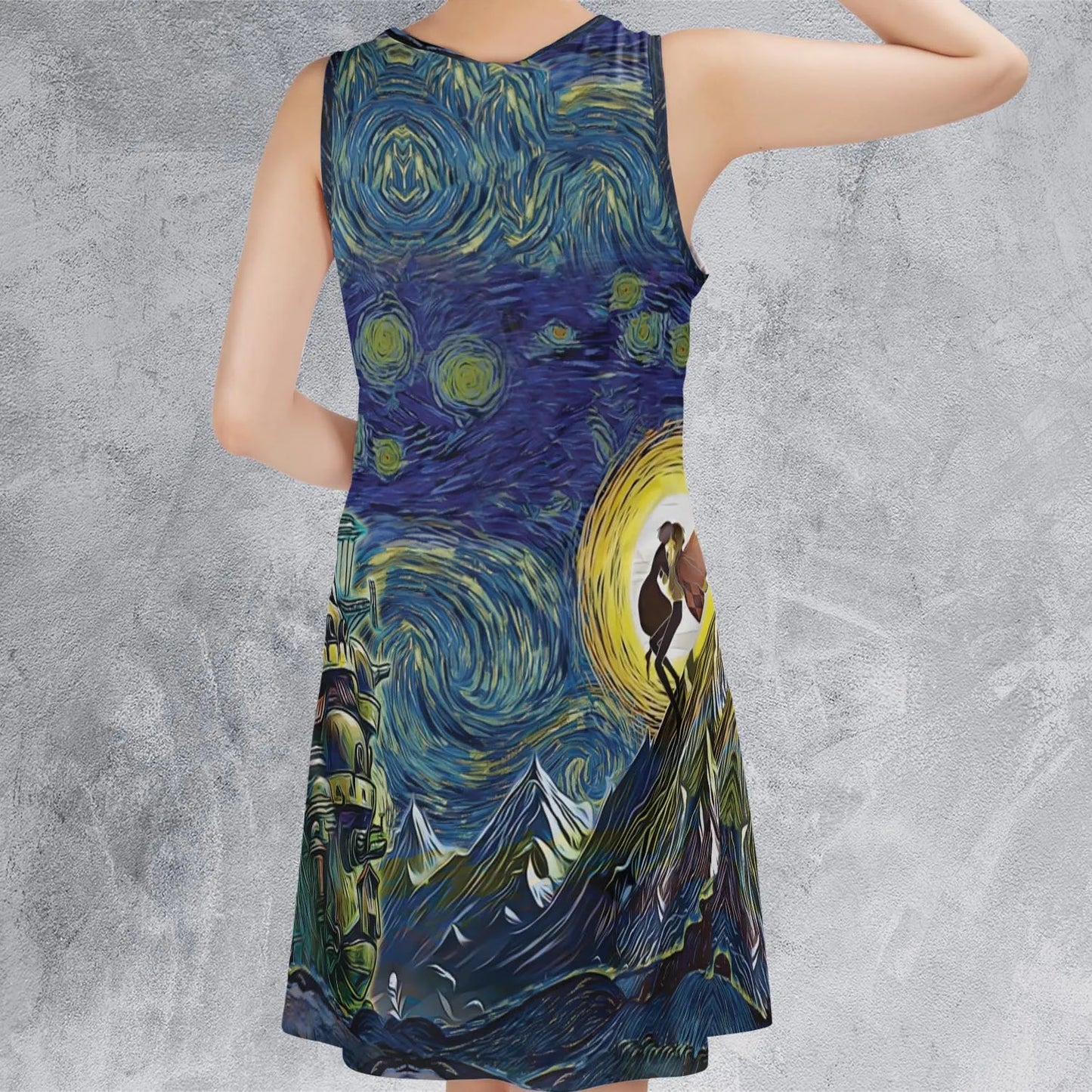 Sleeveless Dress - QLVPSRHS