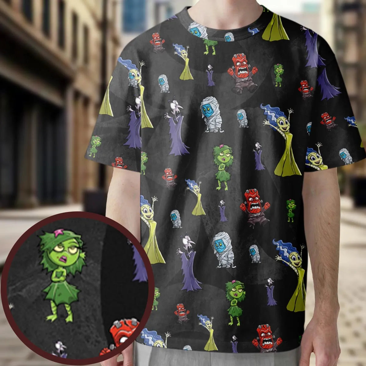 All-Over Print Unisex T-Shirt - SASWD39M