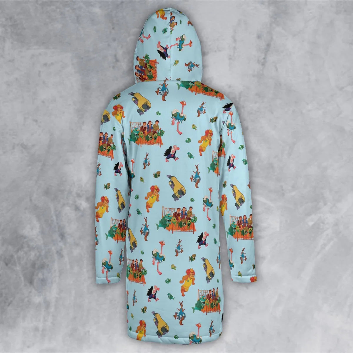 Hooded Cloak Coat - R2F9GU3Y