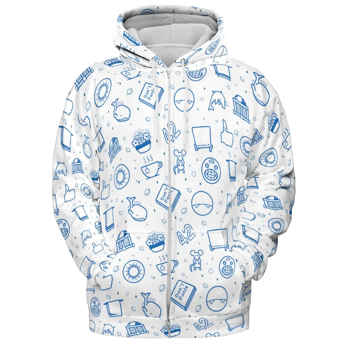 All-over Print Hoodie - 4ZE38XG5
