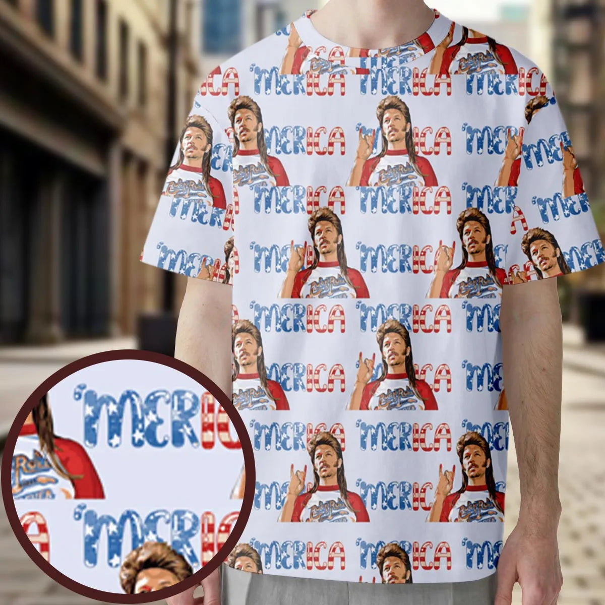 All-Over Print Unisex T-Shirt - 4RK18MB1