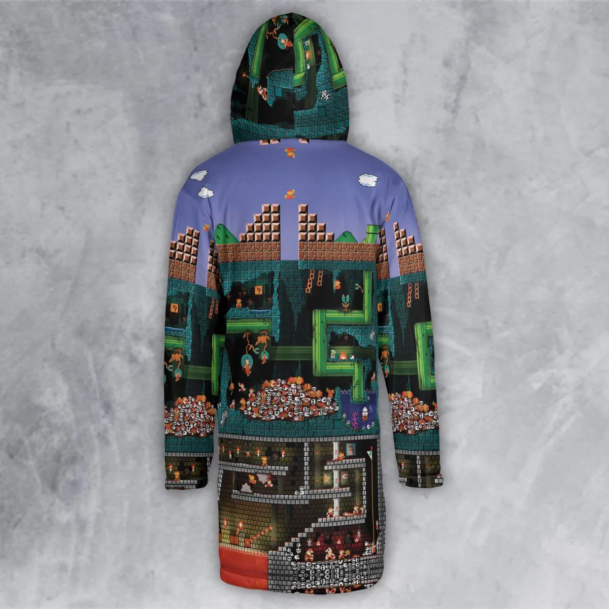 Hooded Cloak Coat - ZJXLE3NC