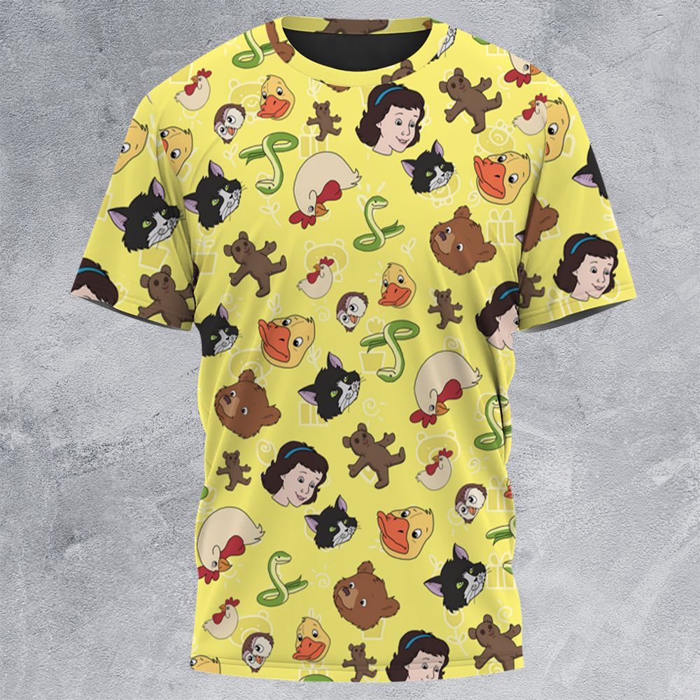 All-Over Print Unisex T-Shirt - 9D4B9GQT -  - 3