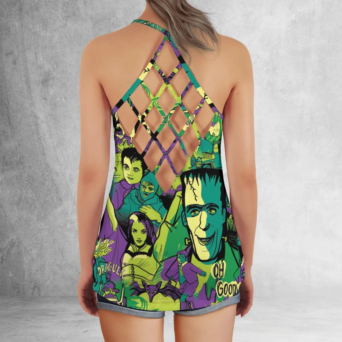 Criss Cross Tank Top - BVPV8NF3
