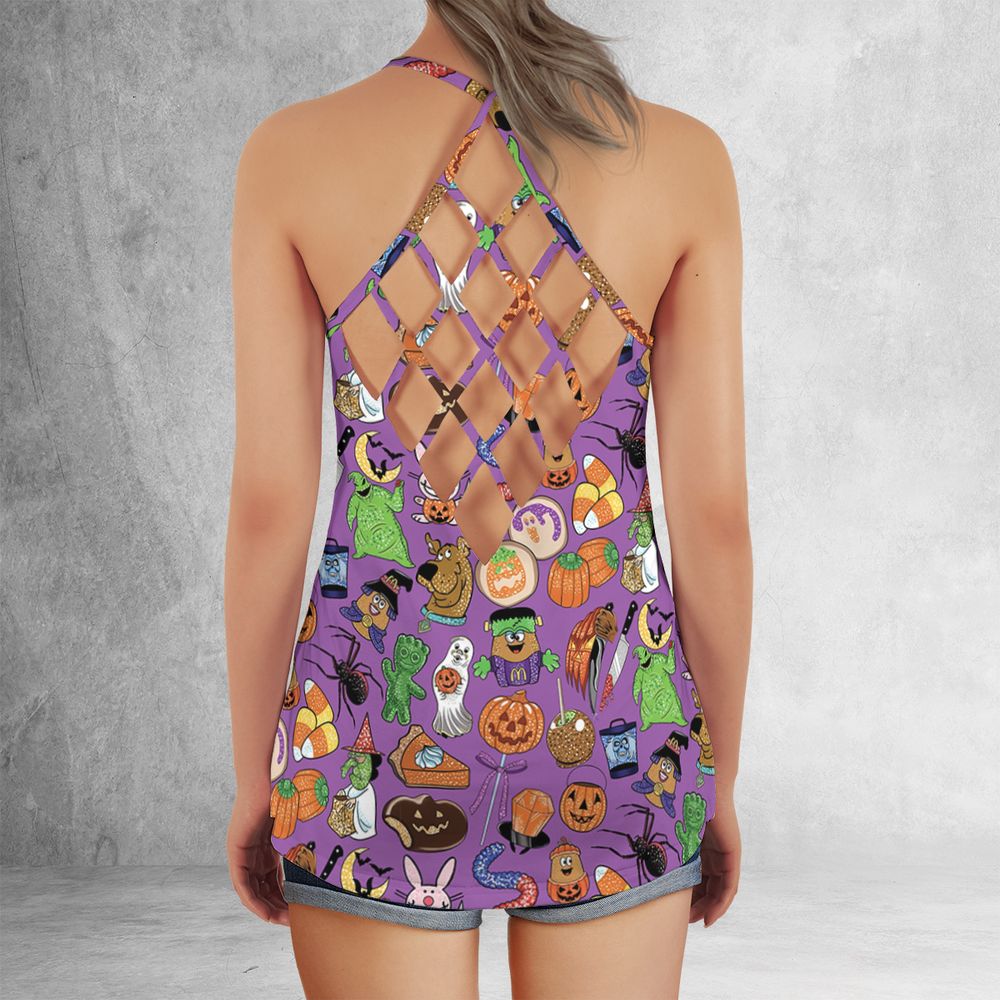 Criss Cross Tank Top - 44YGNH7U -  - 3