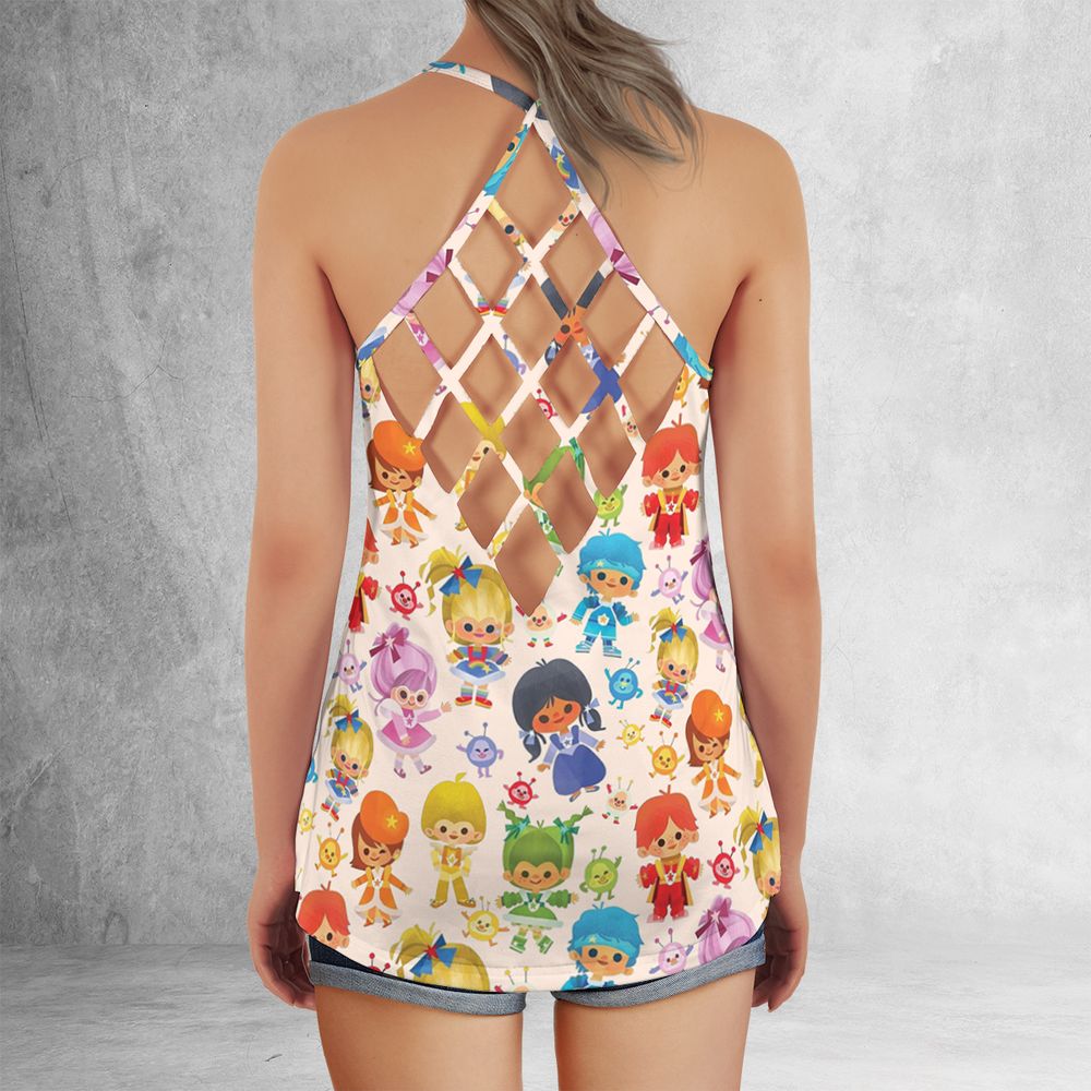 Criss Cross Tank Top - KJ87NQZY -  - 3