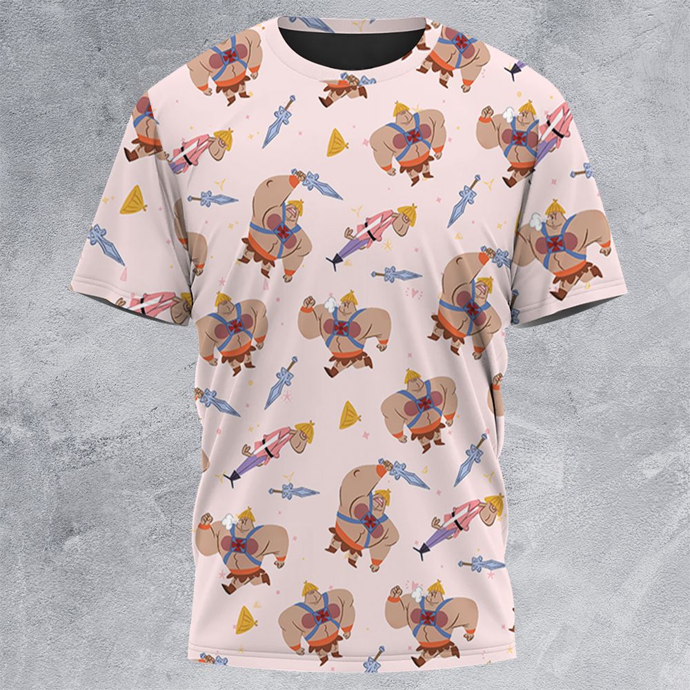 All-Over Print Unisex T-Shirt - XM6HJBFK -  - 3