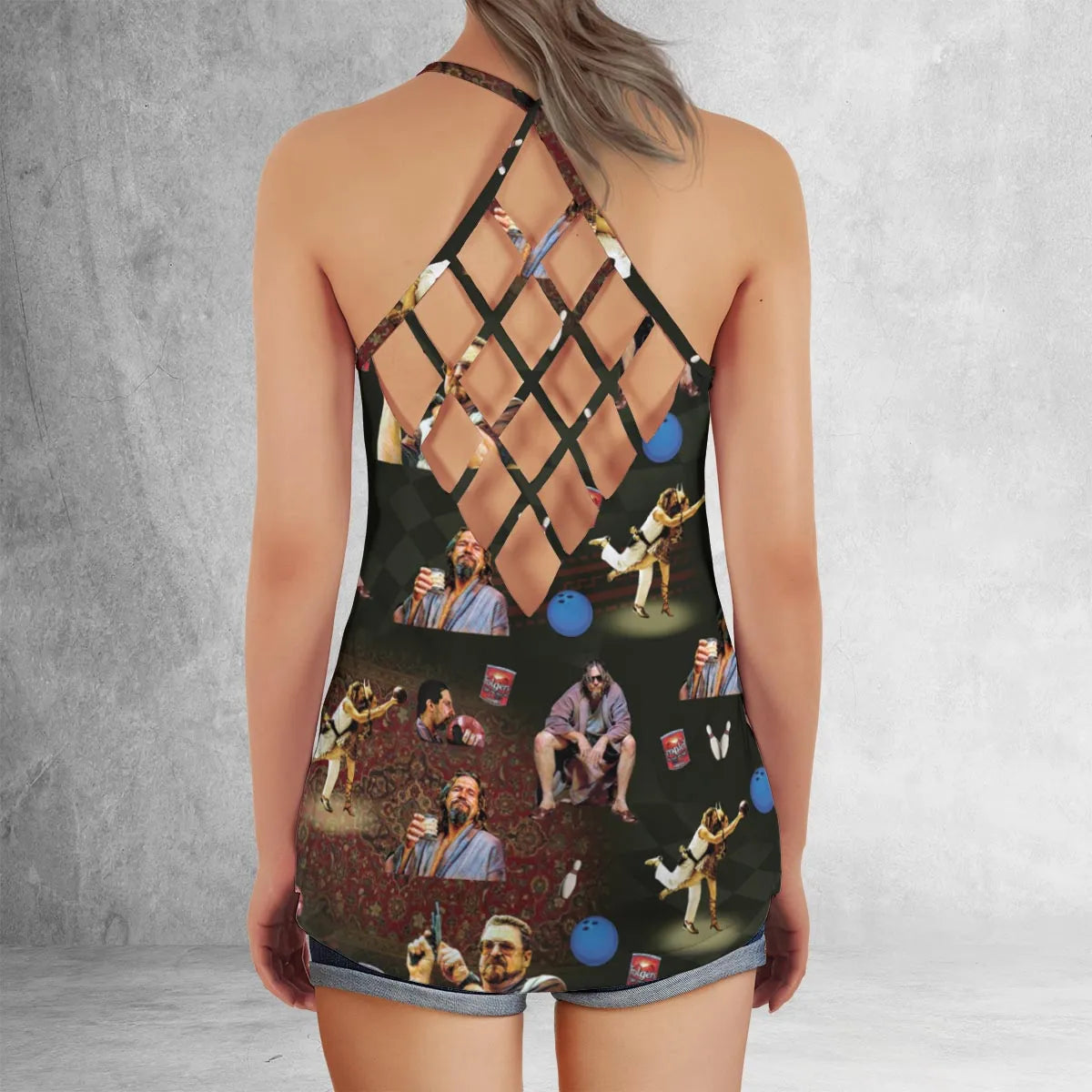 Criss Cross Tank Top - HE7LL15M