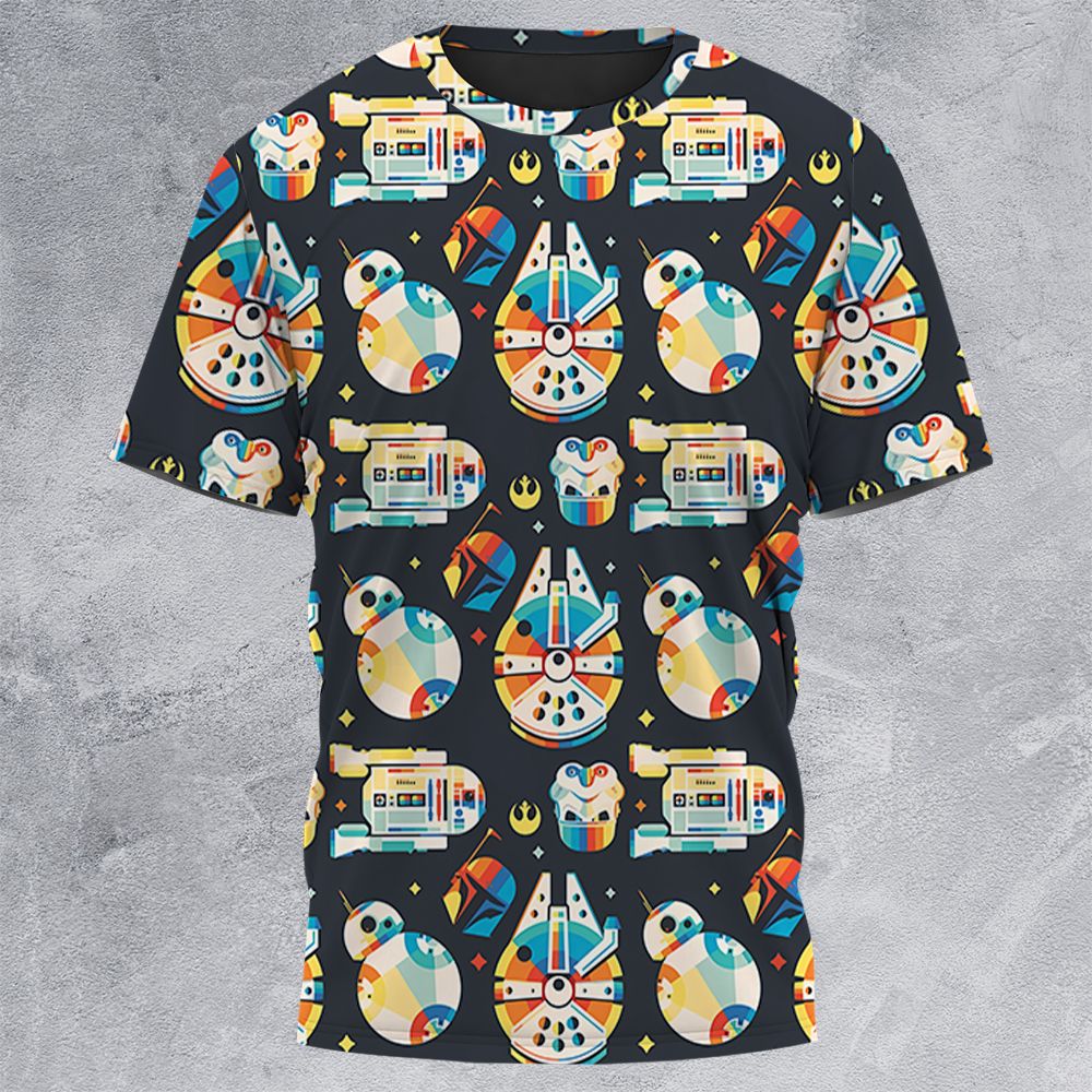 All-Over Print Unisex T-Shirt - TV6LJE2V -  - 3