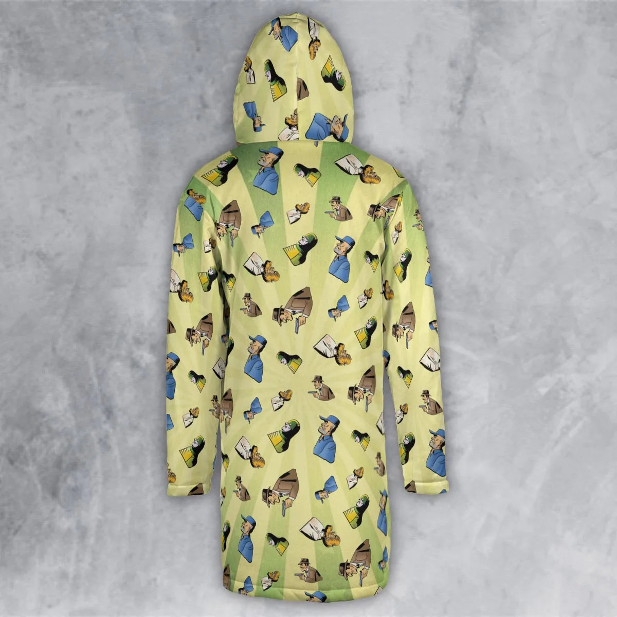 Hooded Cloak Coat - 3HUUEZD3