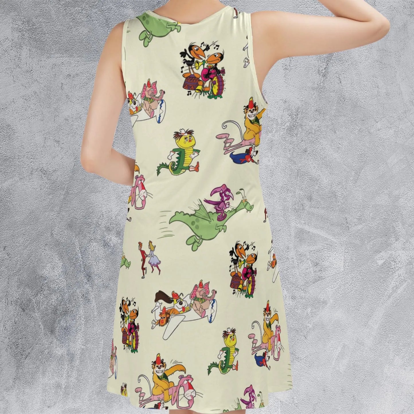 Sleeveless Dress - AAV1J1RL