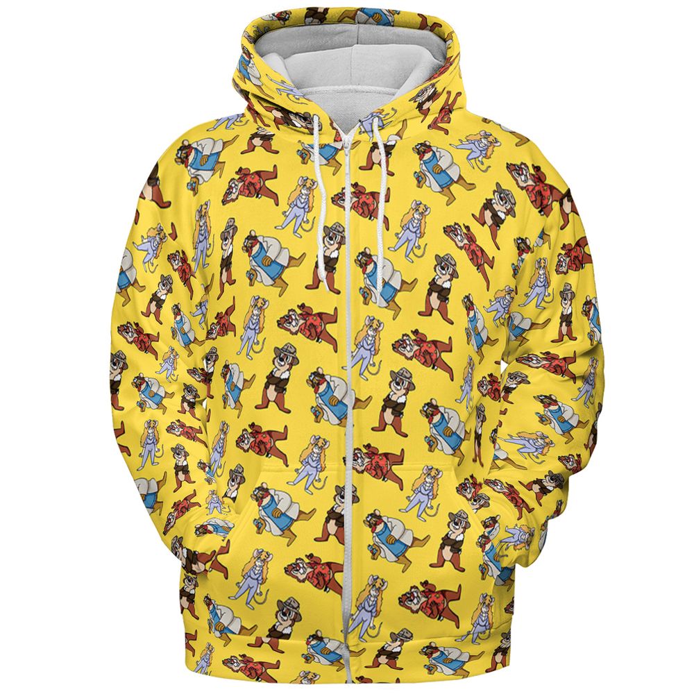 All-over Print Hoodie - QZXHCCRX -  - 3