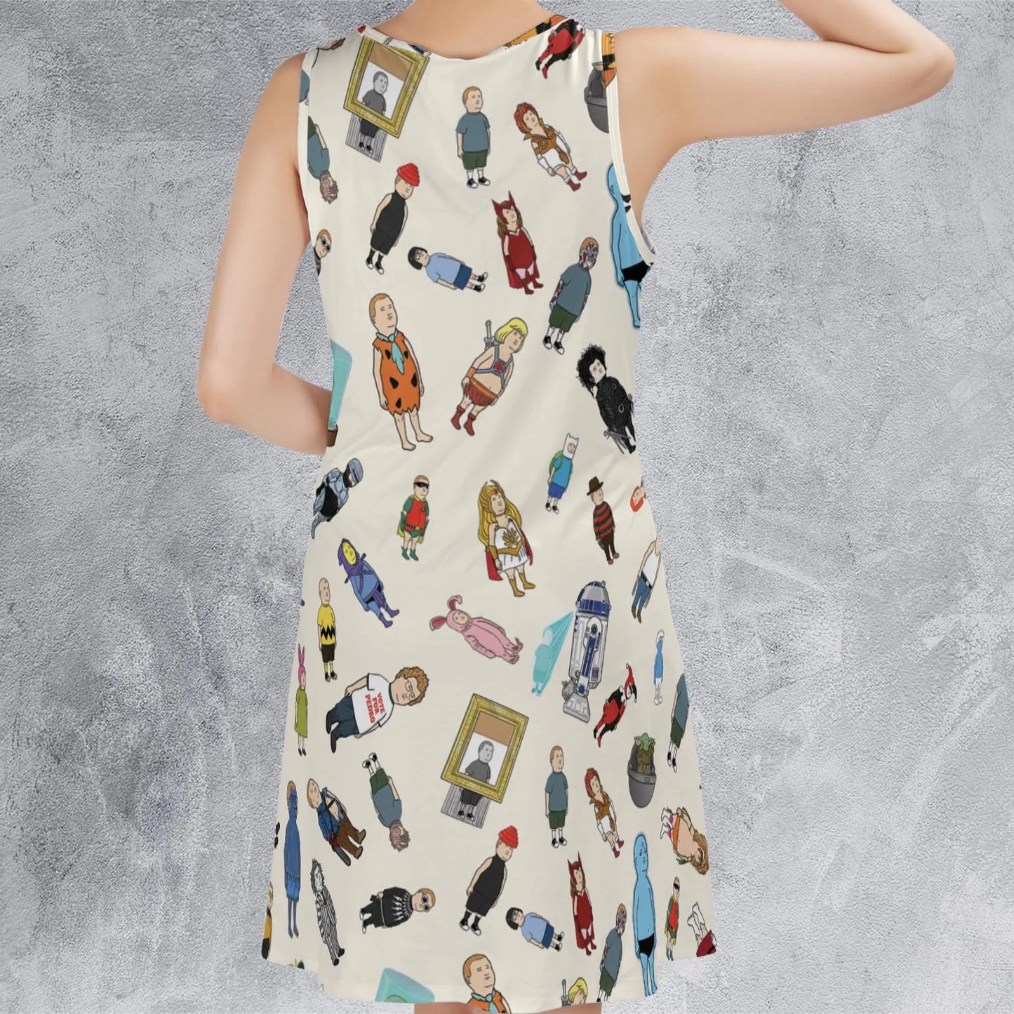 Sleeveless Dress - KQHDP9RE