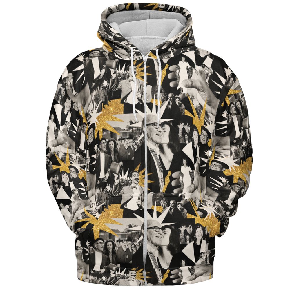 All-over Print Hoodie - W5291KKA -  - 3