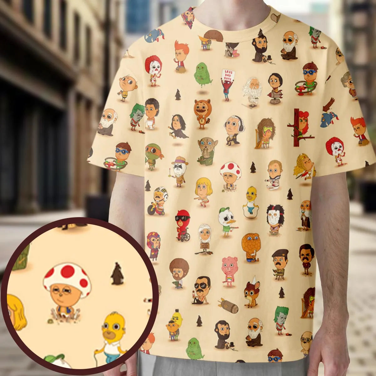 All-Over Print Unisex T-Shirt - CX2V5KB9