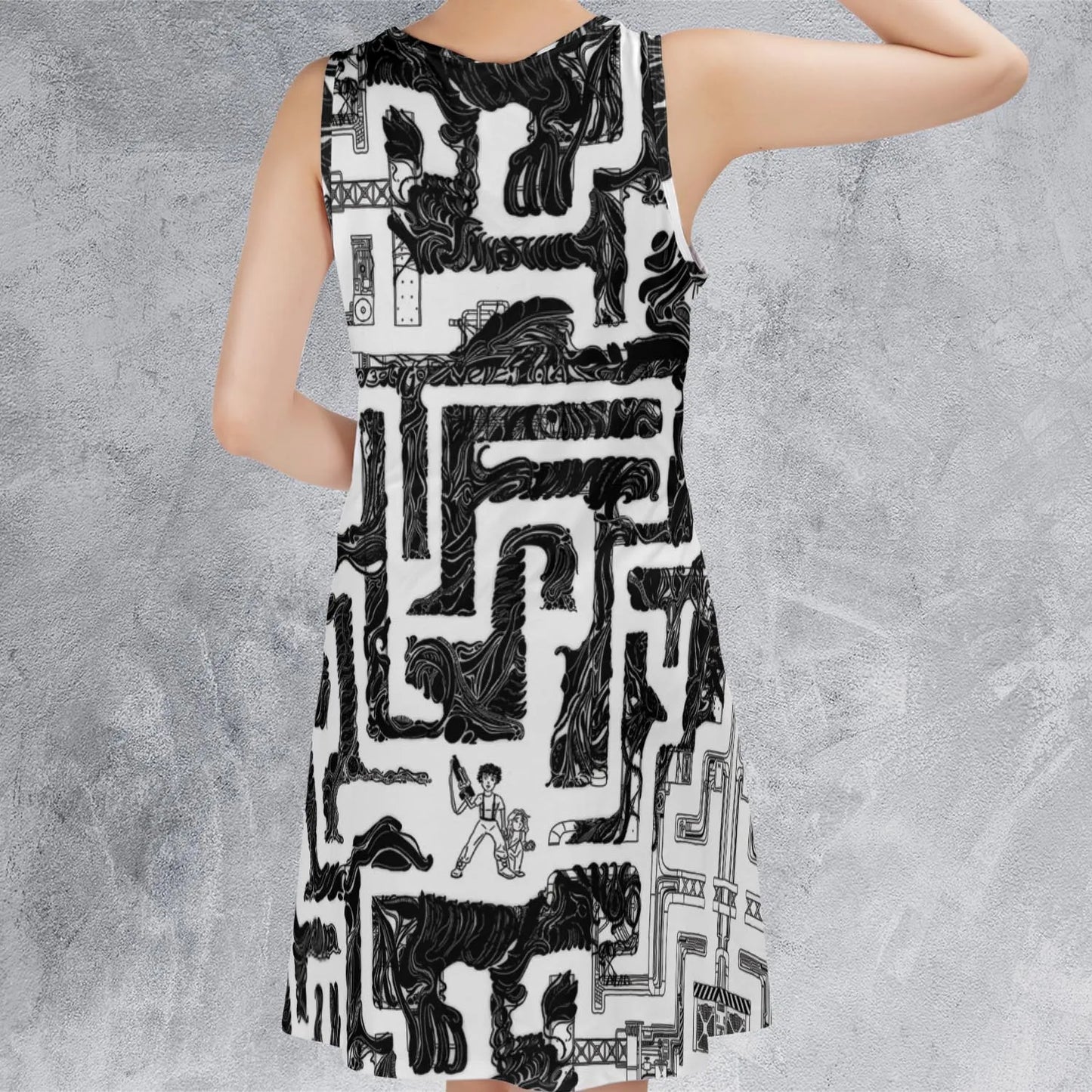 Sleeveless Dress - YMX1R3WZ