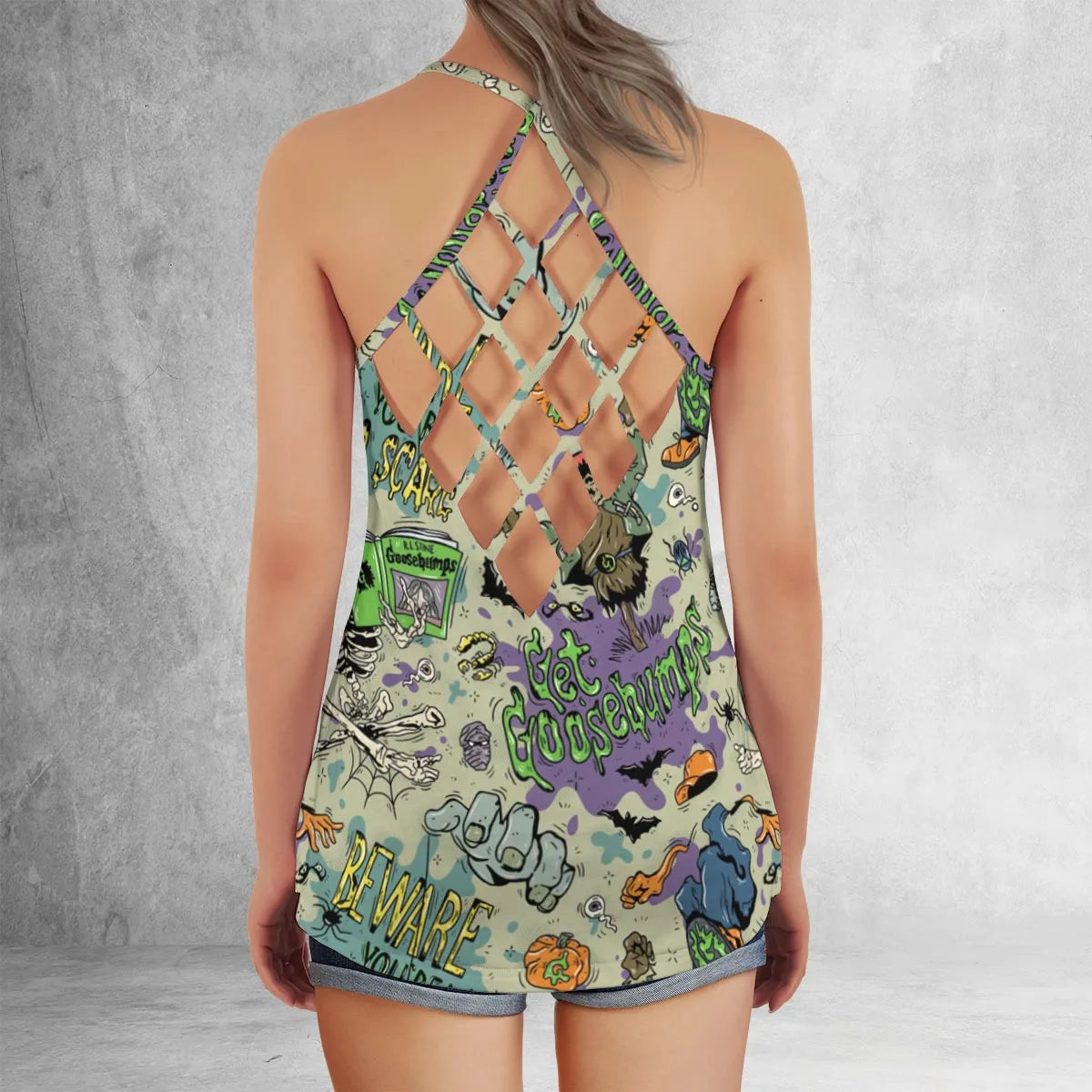 Criss Cross Tank Top - DLPAV3Z7