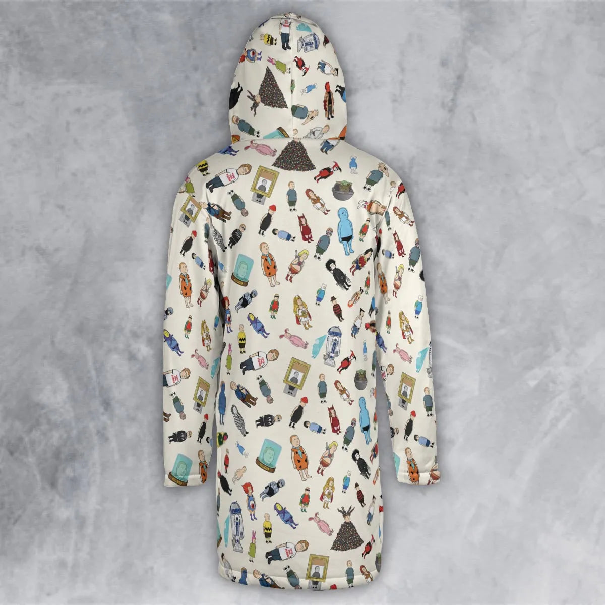 Hooded Cloak Coat - UT4BPCWB