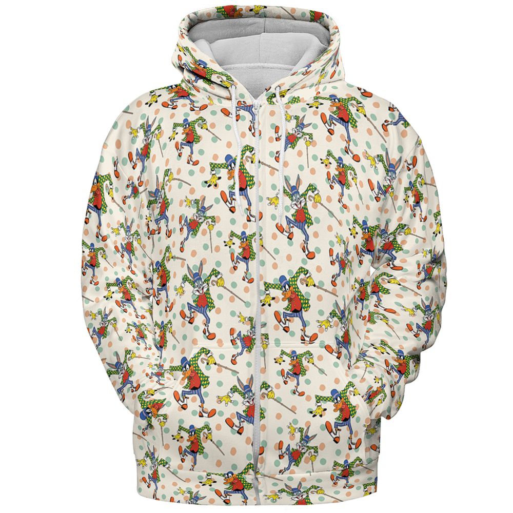 All-over Print Hoodie - ZBFCVLMZ -  - 3