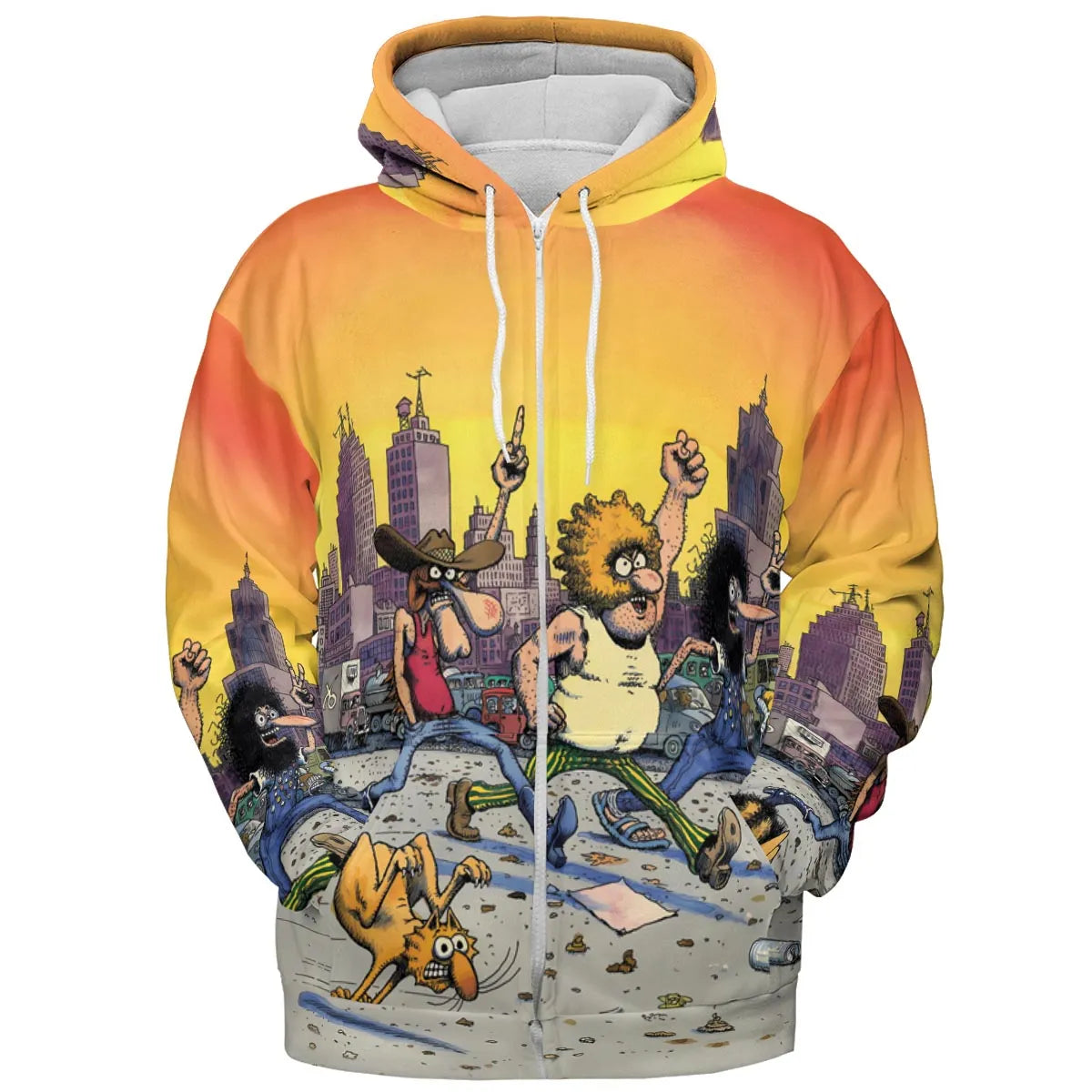 All-over Print Hoodie - 7LM6S54G