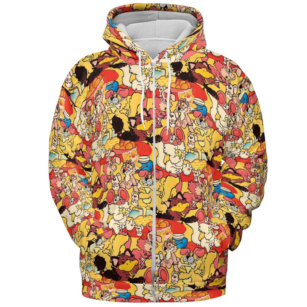All-over Print Hoodie - WVVC9RJF -  - 3