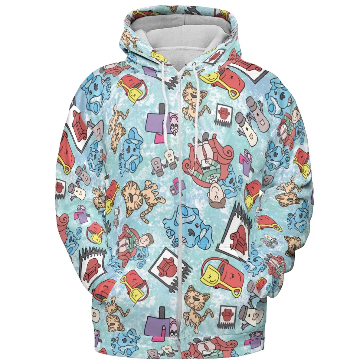 All-over Print Hoodie - SM917EBU