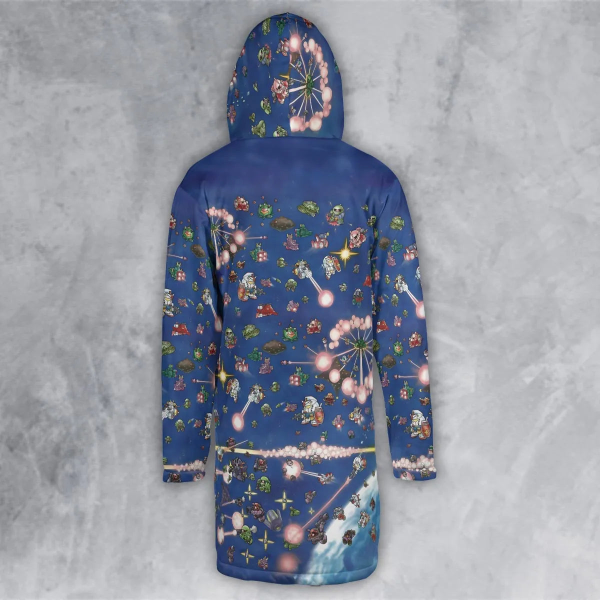 Hooded Cloak Coat - XWEB1GEY
