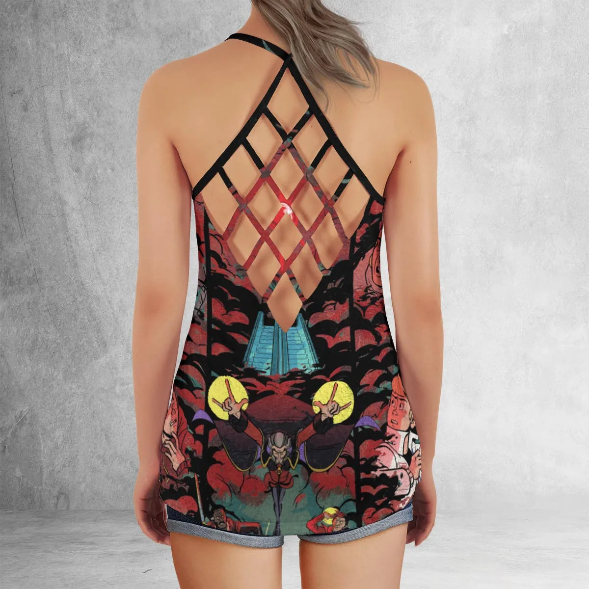 Criss Cross Tank Top - XZLSZ7NR