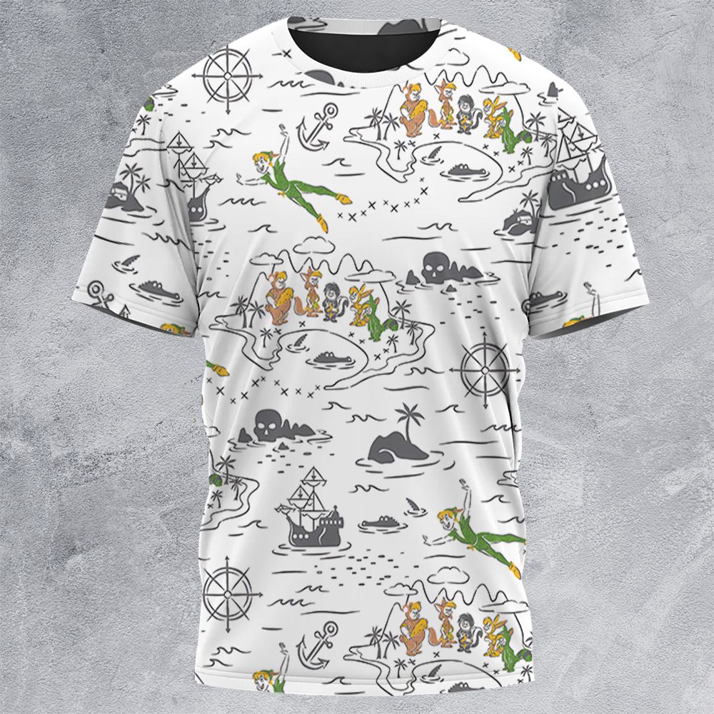 All-Over Print Unisex T-Shirt - 3CV1TF4V -  - 3