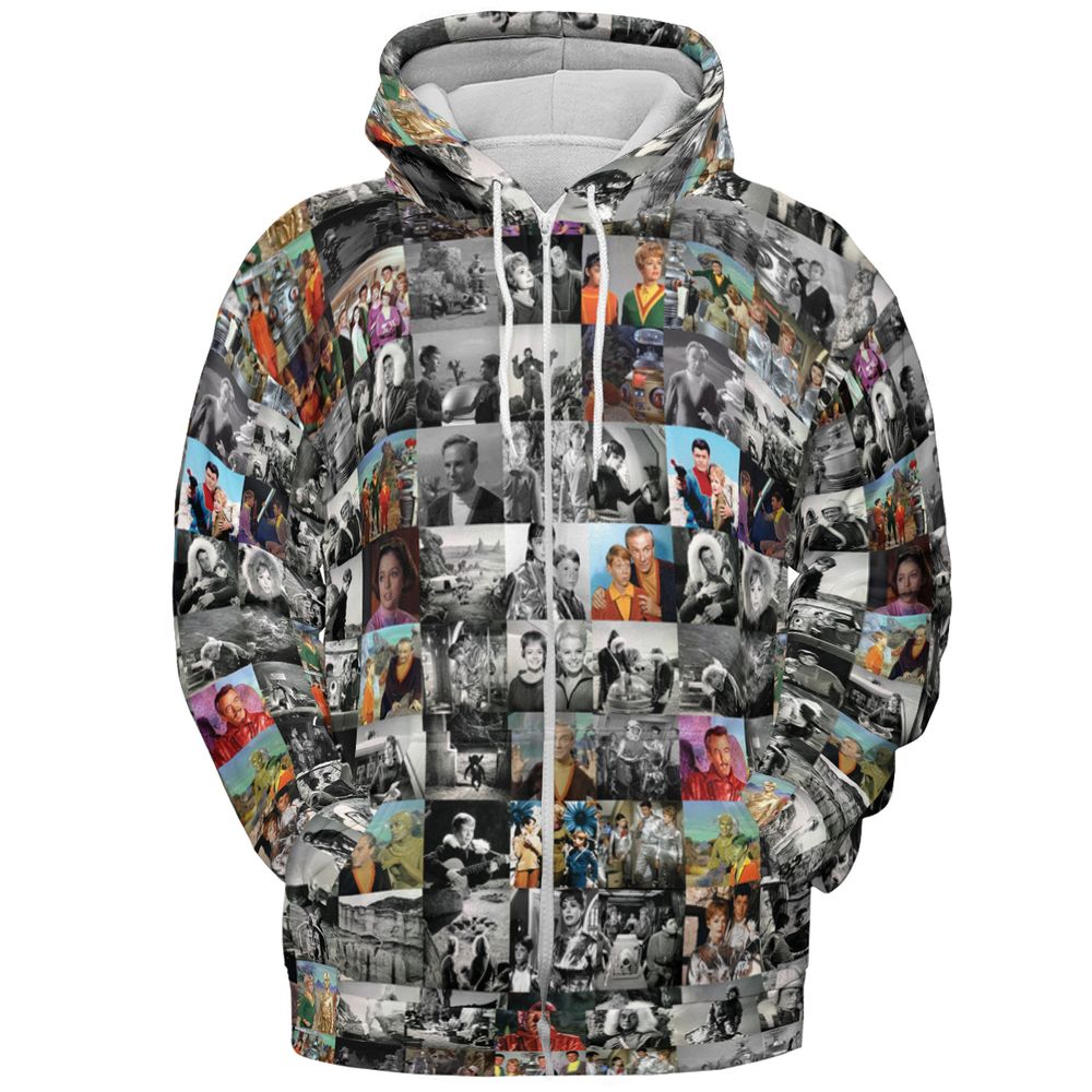 All-over Print Hoodie - QPB77GZC -  - 3