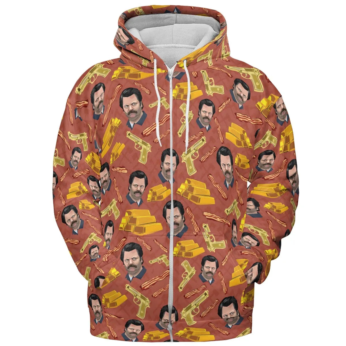 All-over Print Hoodie - P749G2FP