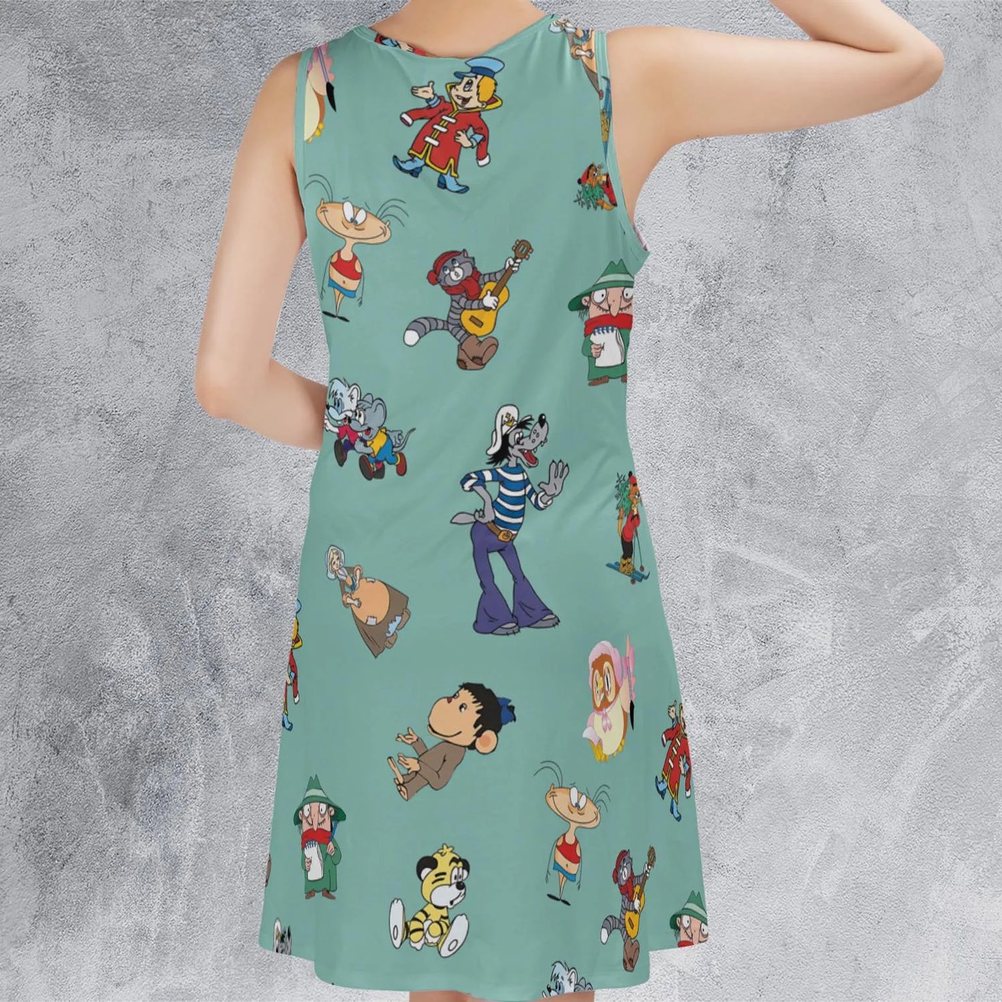 Sleeveless Dress - E5XNSU1Y