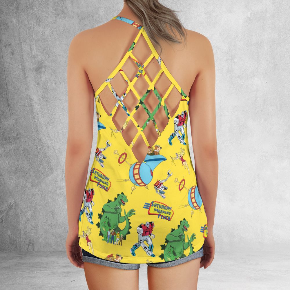 Criss Cross Tank Top - RZRRR6C2 -  - 3