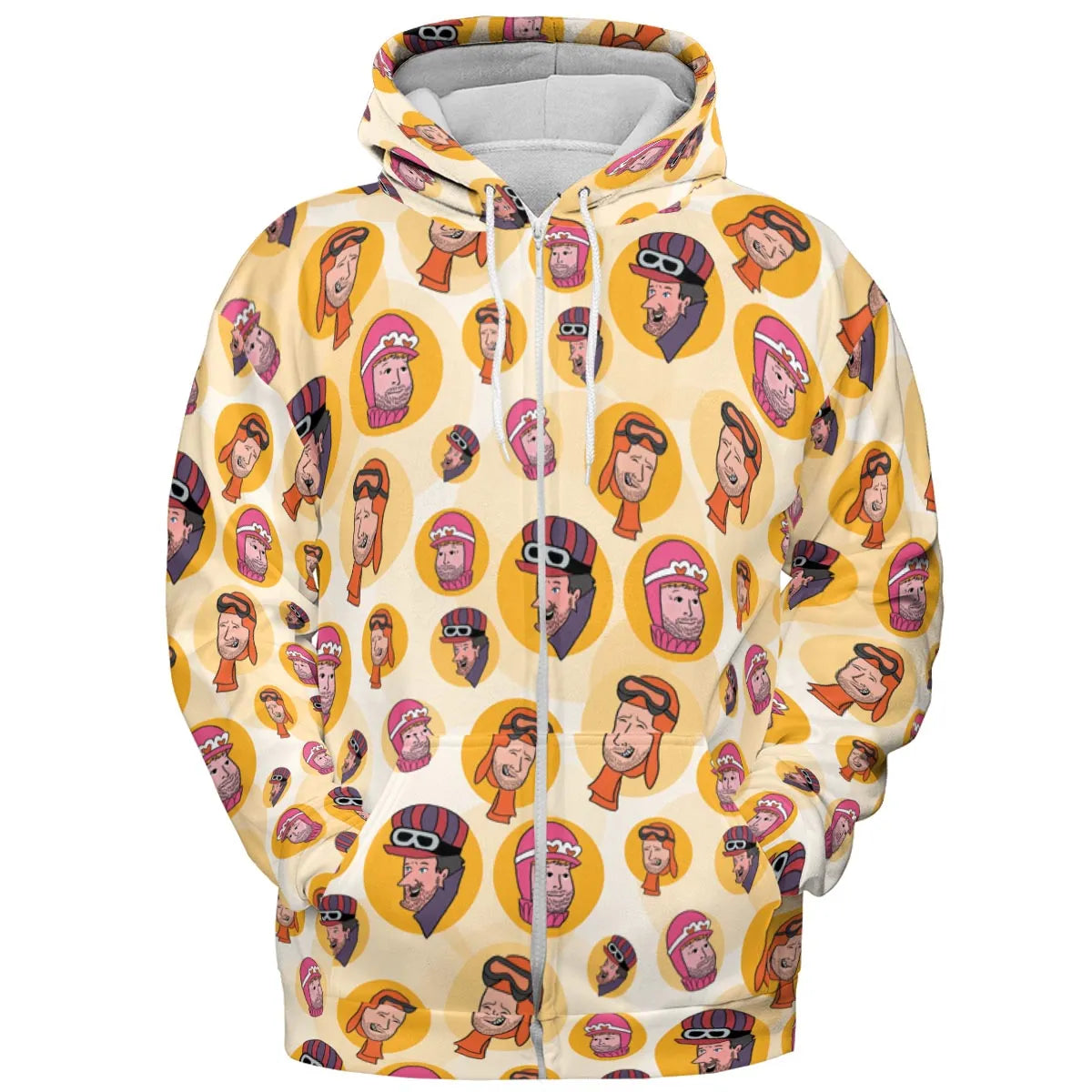 All-over Print Hoodie - F3X21FJY