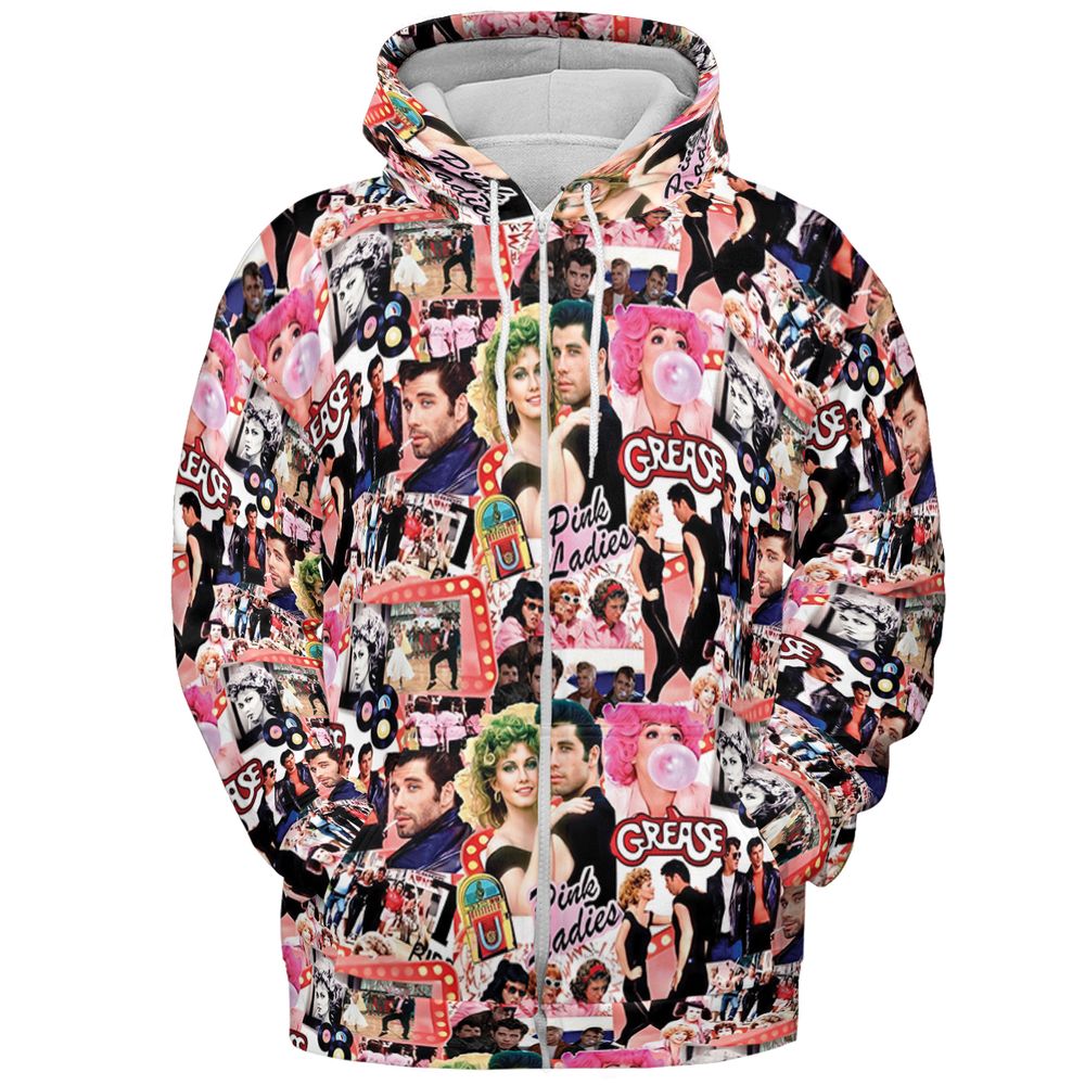 All-over Print Hoodie - 7MWDE9WS -  - 3