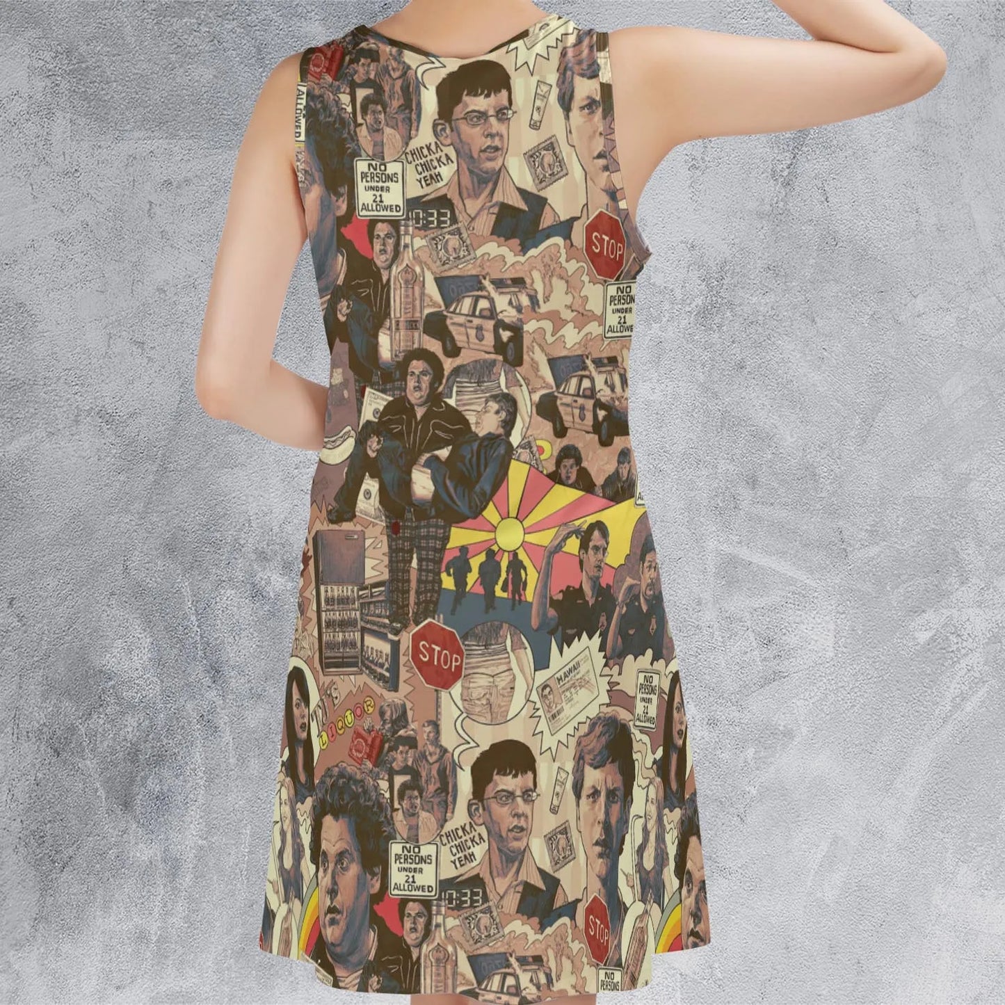 Sleeveless Dress - XMYTPA5U