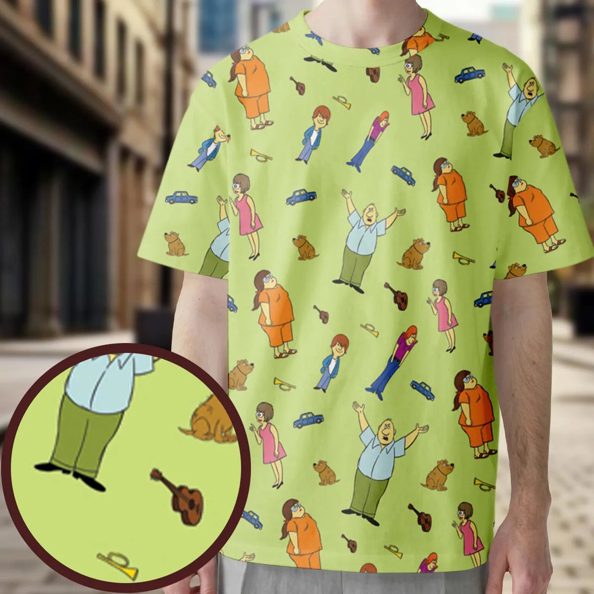 All-Over Print Unisex T-Shirt - EWVFYT56