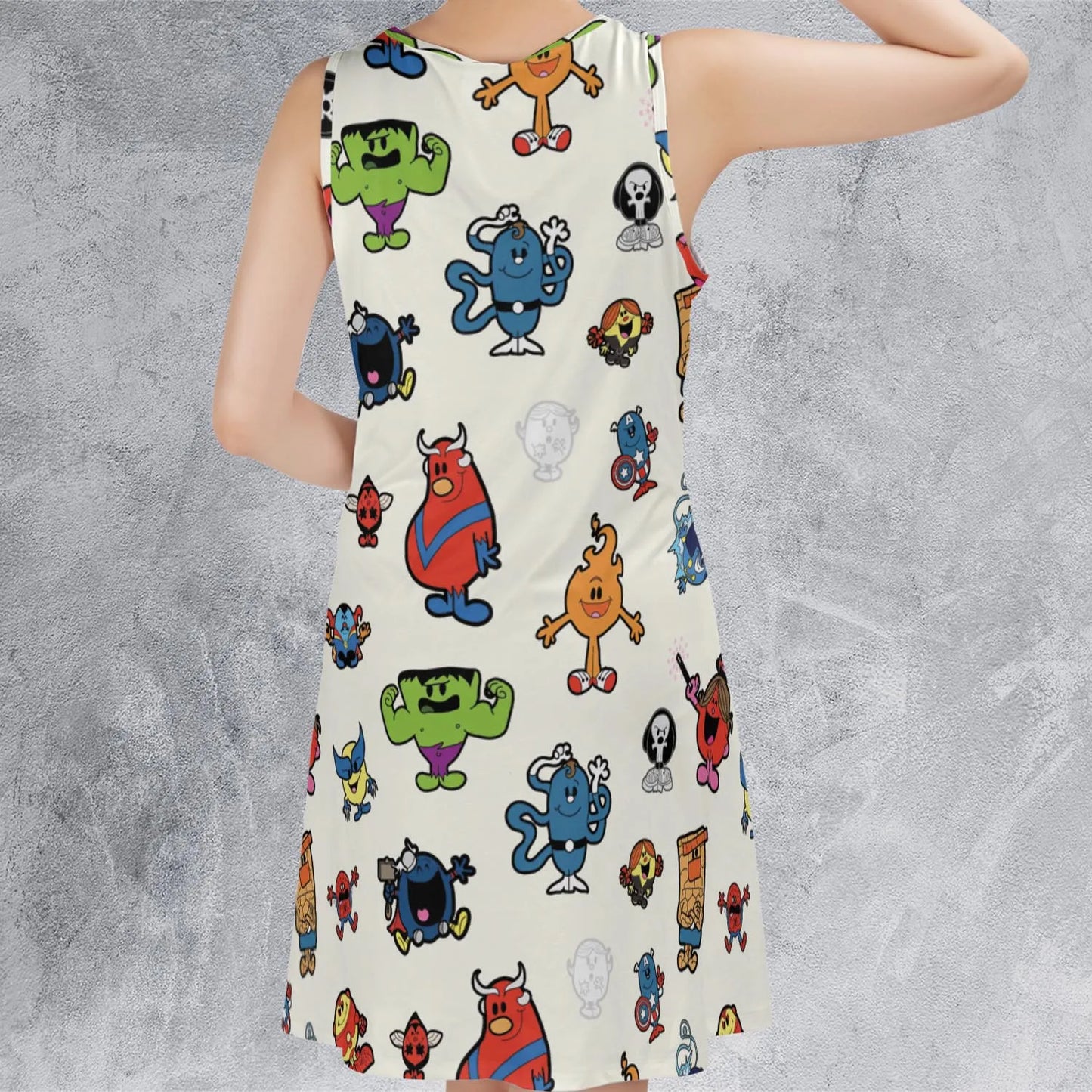 Sleeveless Dress - V77AZAZM
