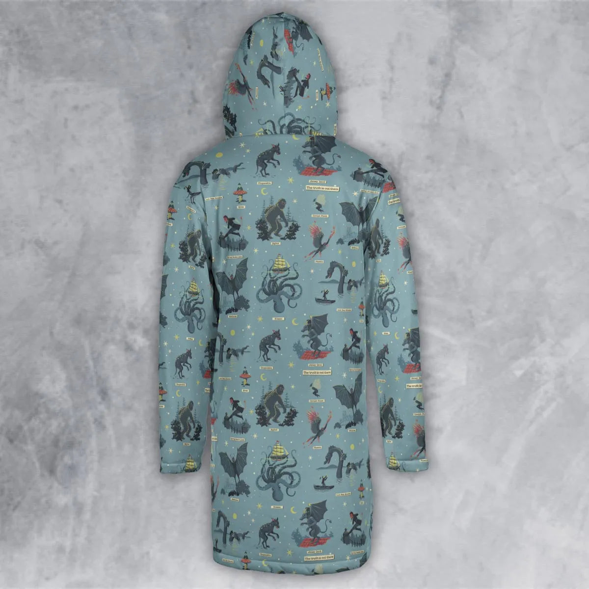 Hooded Cloak Coat - 2KZYLDVY