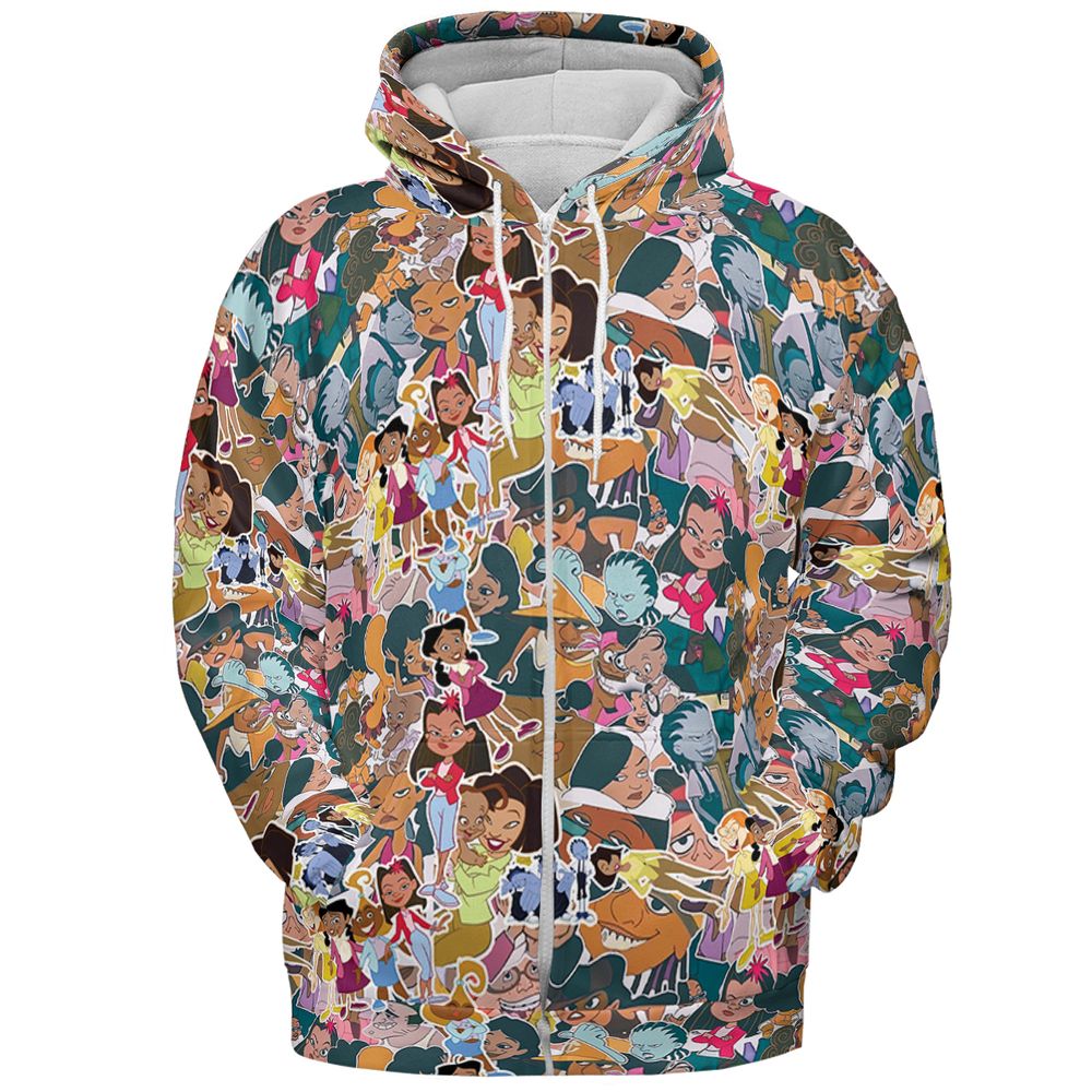 All-over Print Hoodie - T3GBD1KD -  - 3