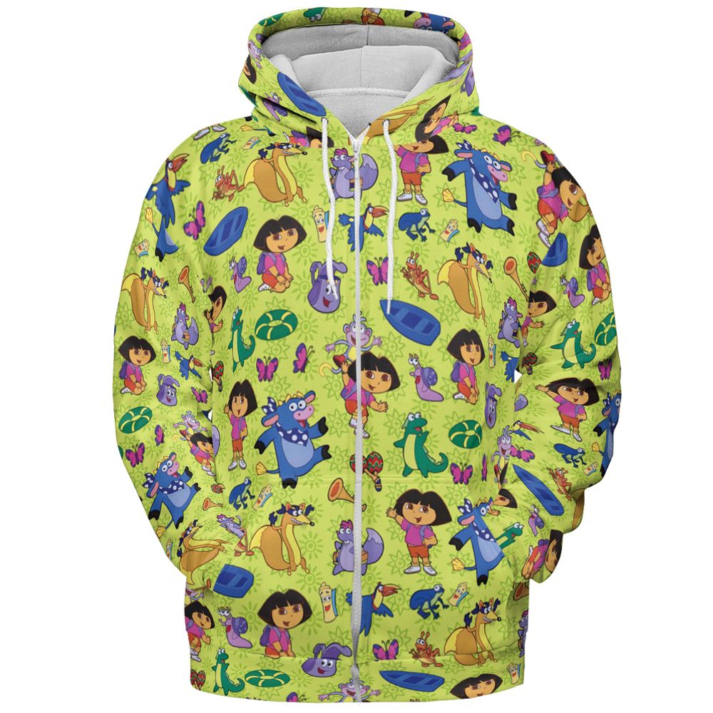 All-over Print Hoodie - MEDB8FVJ -  - 3