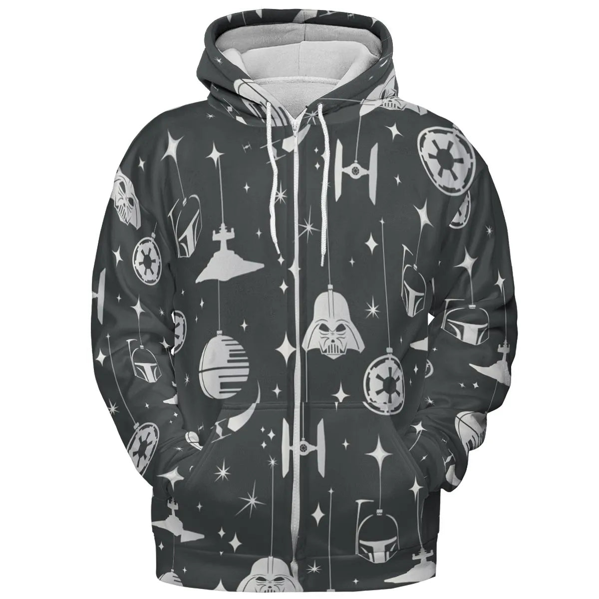 All-over Print Hoodie - FVMXFBEE