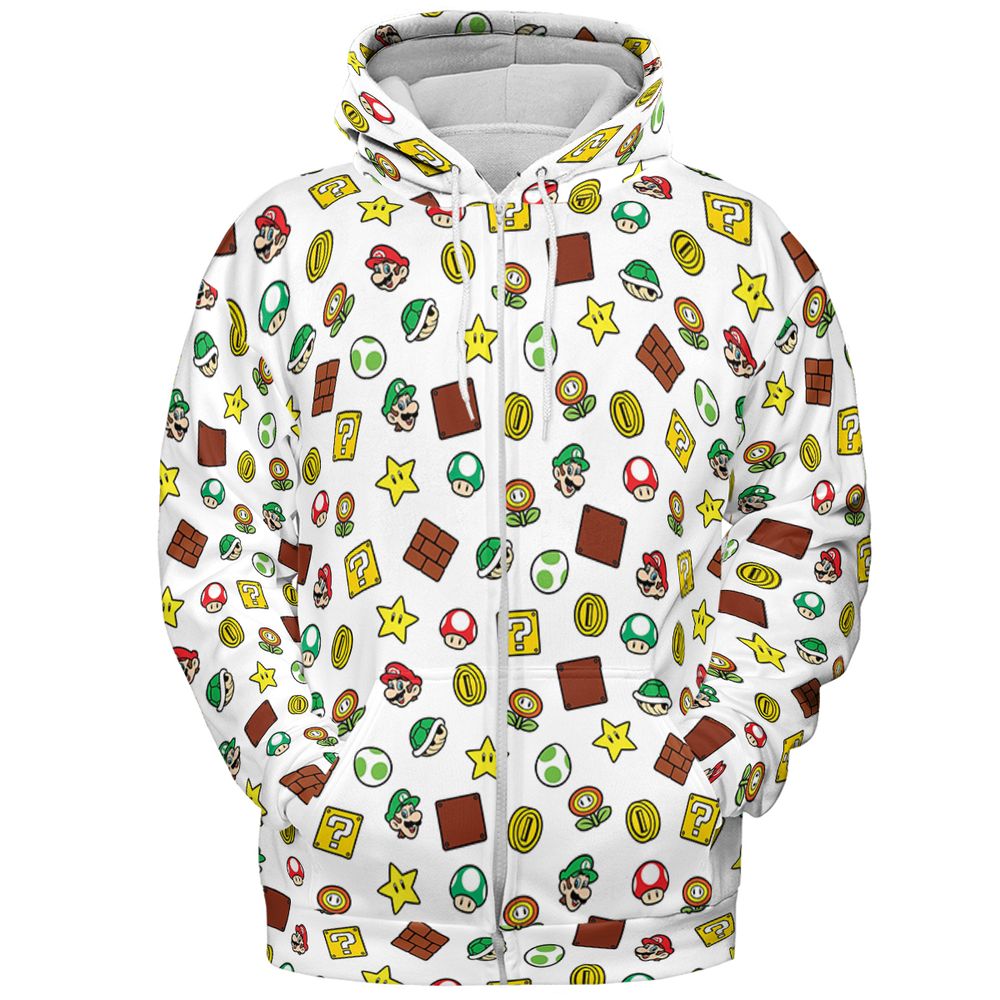 All-over Print Hoodie -  - 3