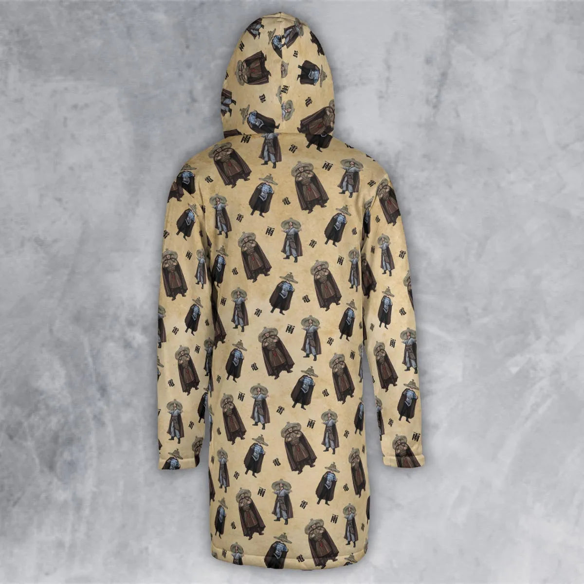 Hooded Cloak Coat - 5MSDHAKC