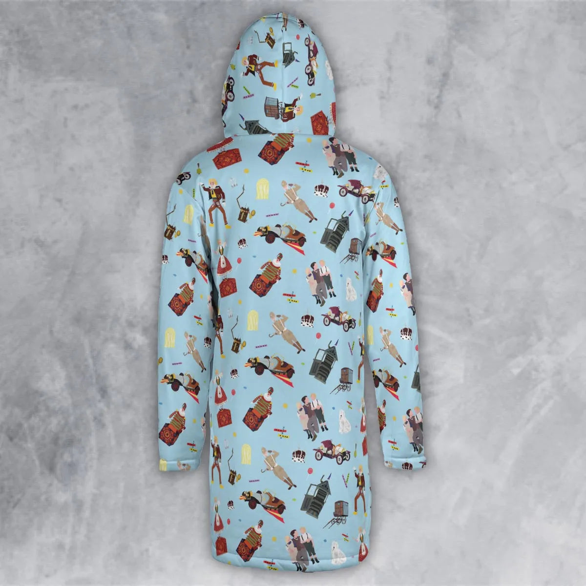 Hooded Cloak Coat - JS5E13G1