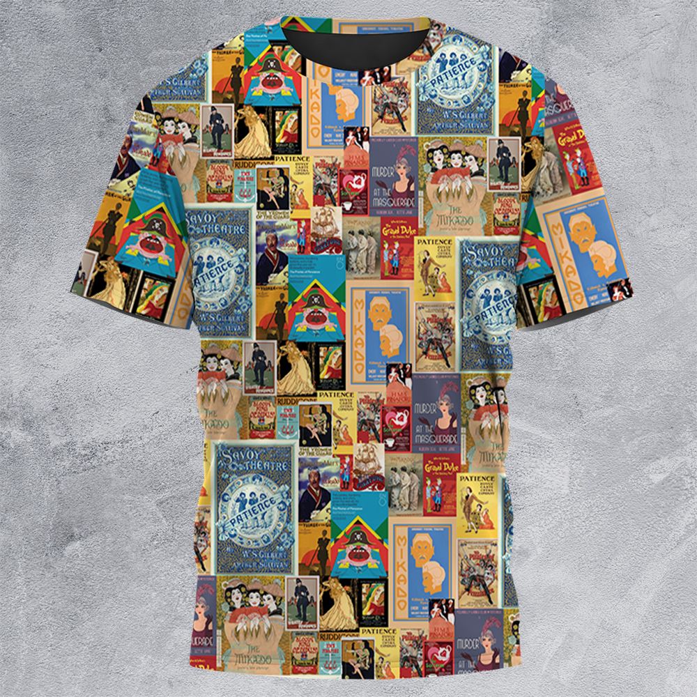 All-Over Print Unisex T-Shirt - V1E5LDBB -  - 3